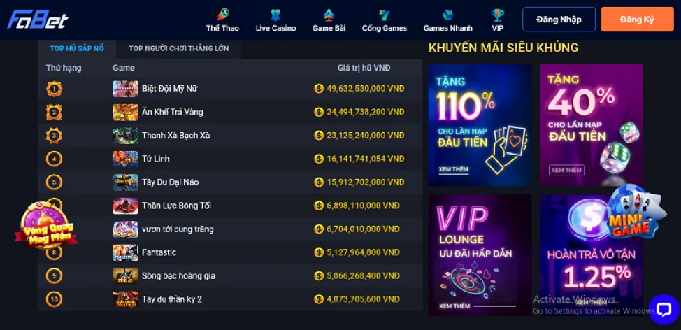 Chương Trình VIP Khách Hàng Thân Thiết onebet88