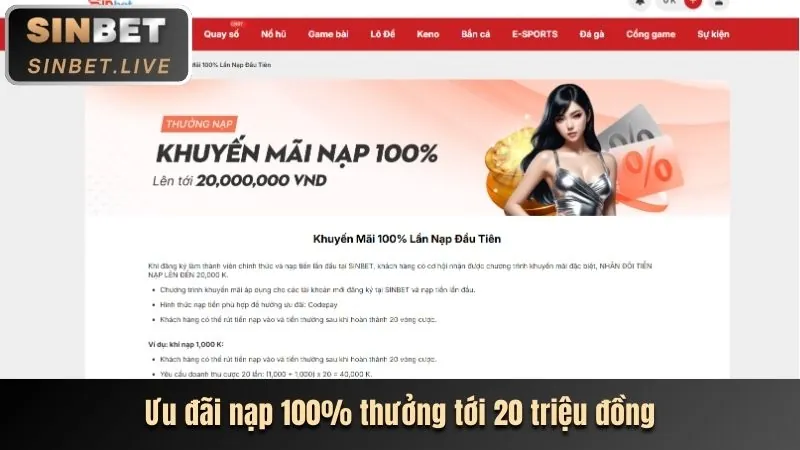 Thưởng Đăng Ký Miễn Phí